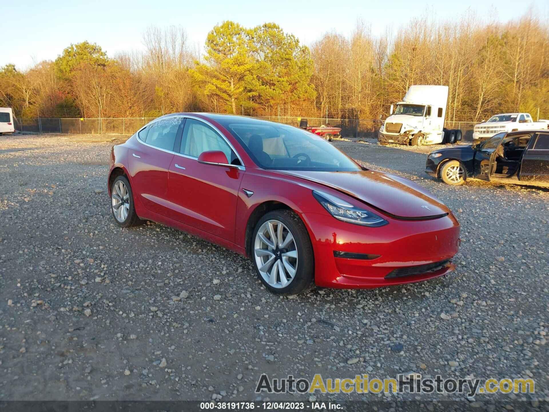 TESLA MODEL 3 STANDARD RANGE PLUS REAR-WHEEL DRIVE/STANDARD RANGE REAR-WHEEL DRIVE, 5YJ3E1EA7LF643666