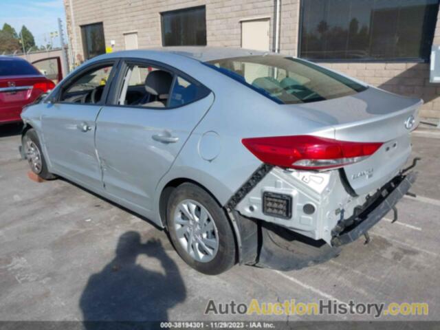 HYUNDAI ELANTRA SE, 5NPD74LF3HH204651