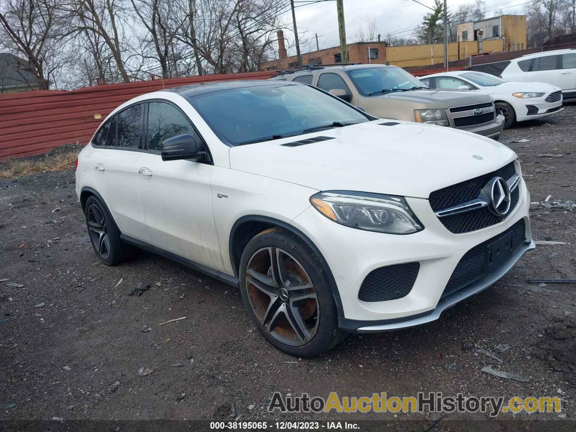 MERCEDES-BENZ AMG GLE 43 COUPE, 4JGED6EB0HA059185