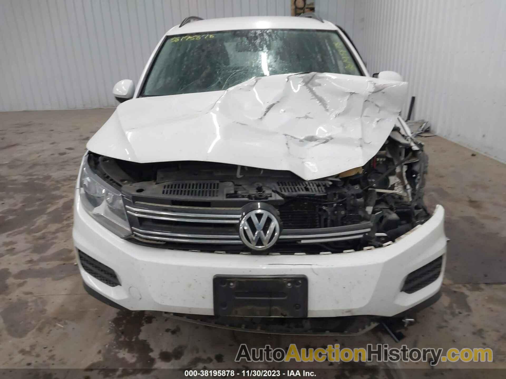 VOLKSWAGEN TIGUAN S, WVGBV7AX2GW513154