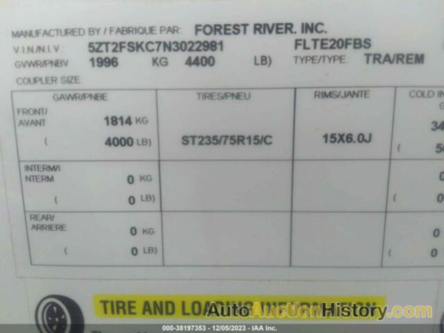 FOREST RIVER FLAGSTAFF E-PRO, 5ZT2FSKC7N3022981