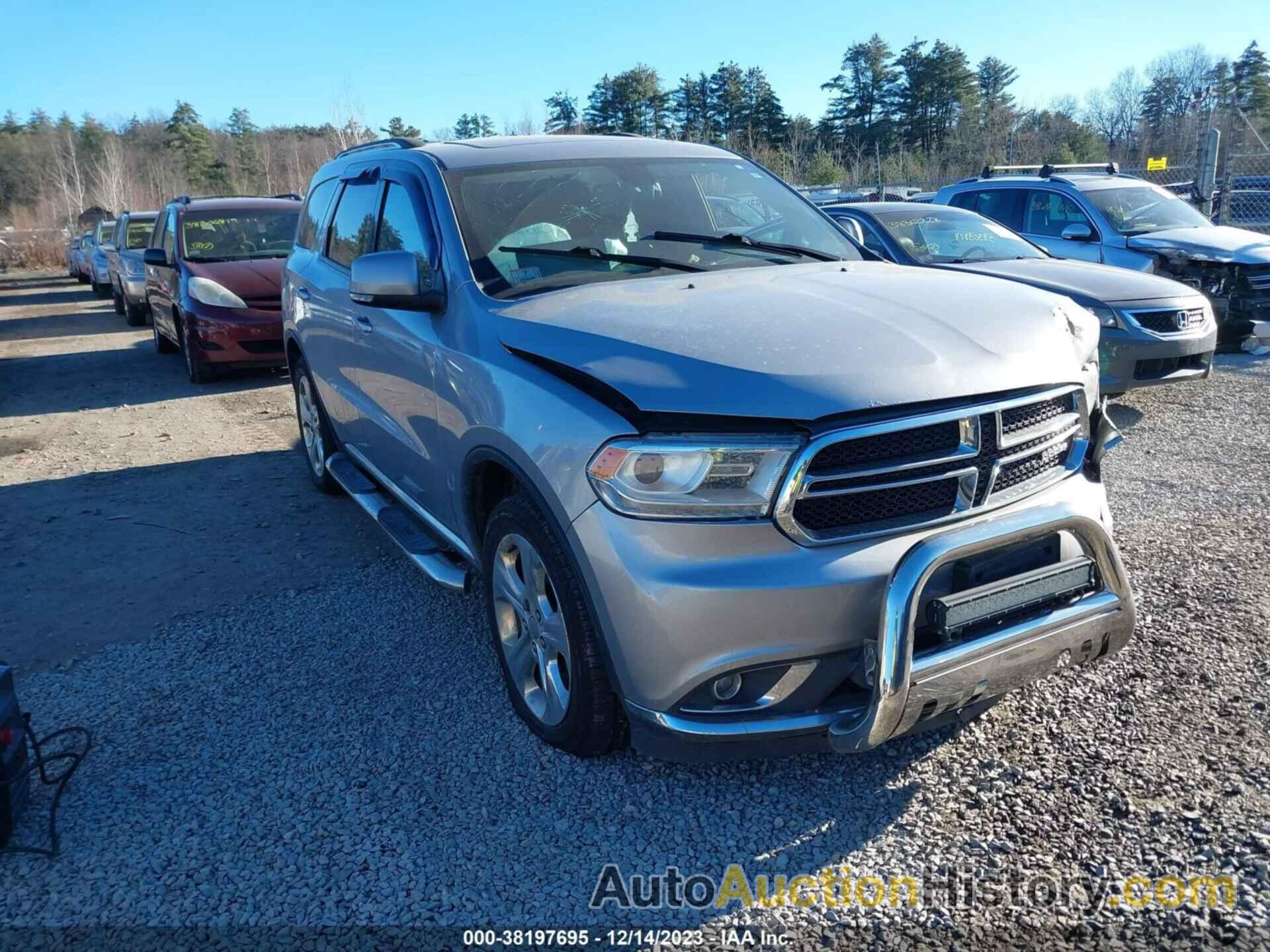 DODGE DURANGO LIMITED, 1C4RDJDG6EC361151