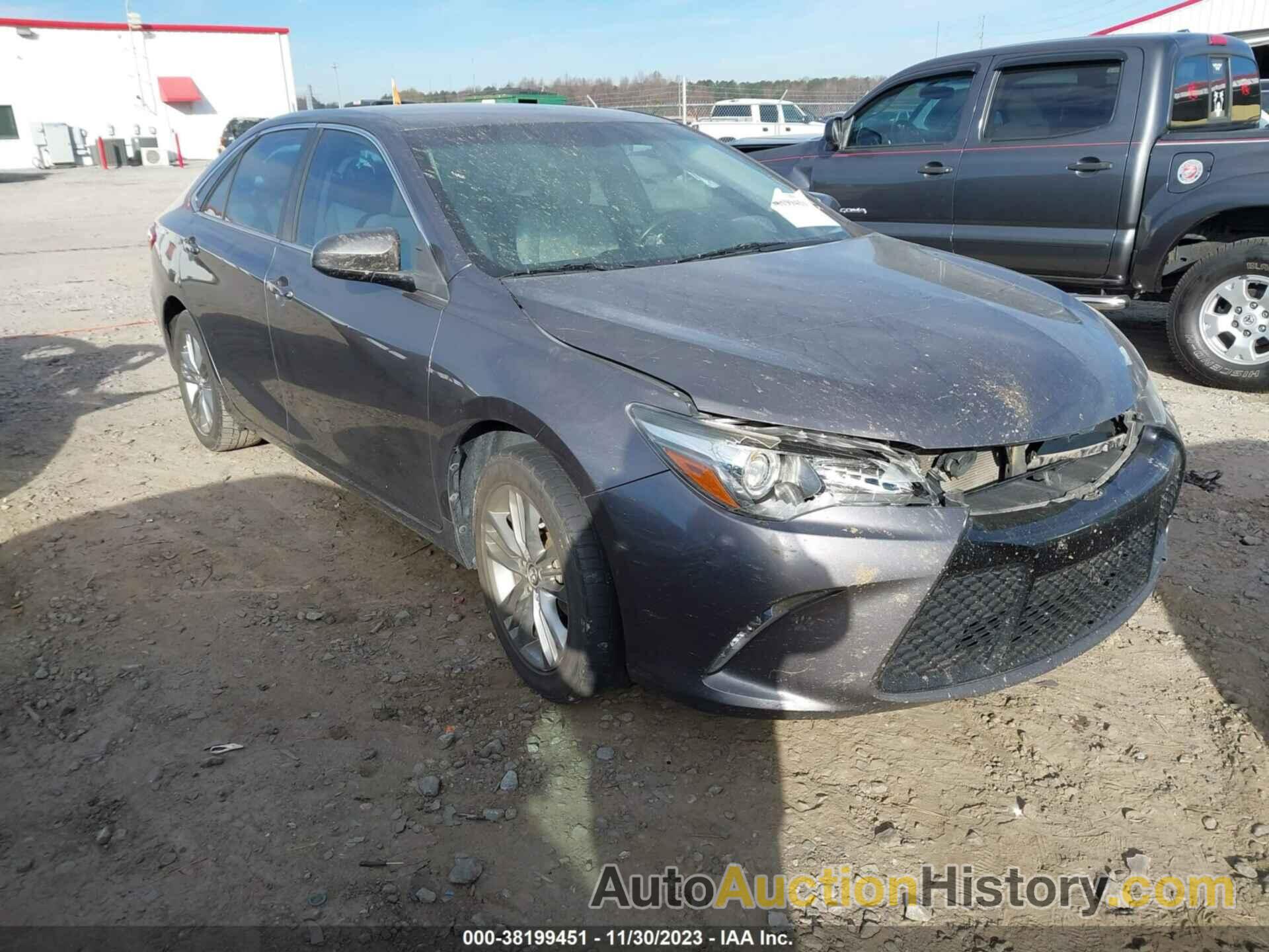 TOYOTA CAMRY SE, 4T1BF1FKXHU276952