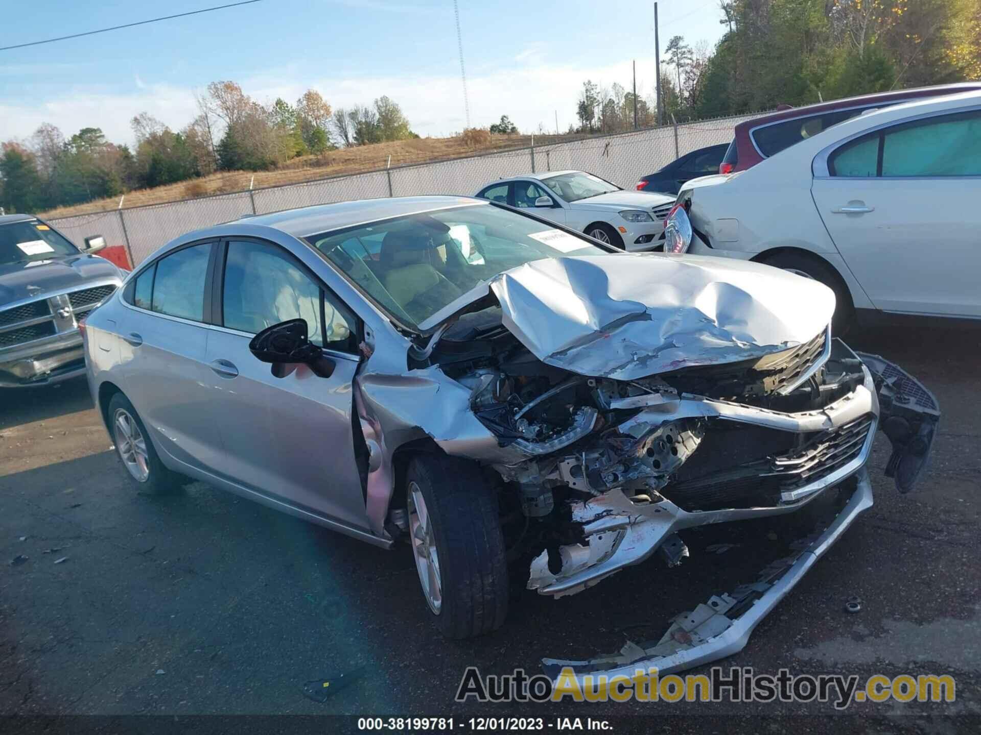 CHEVROLET CRUZE LT AUTO, 1G1BE5SM7H7109106