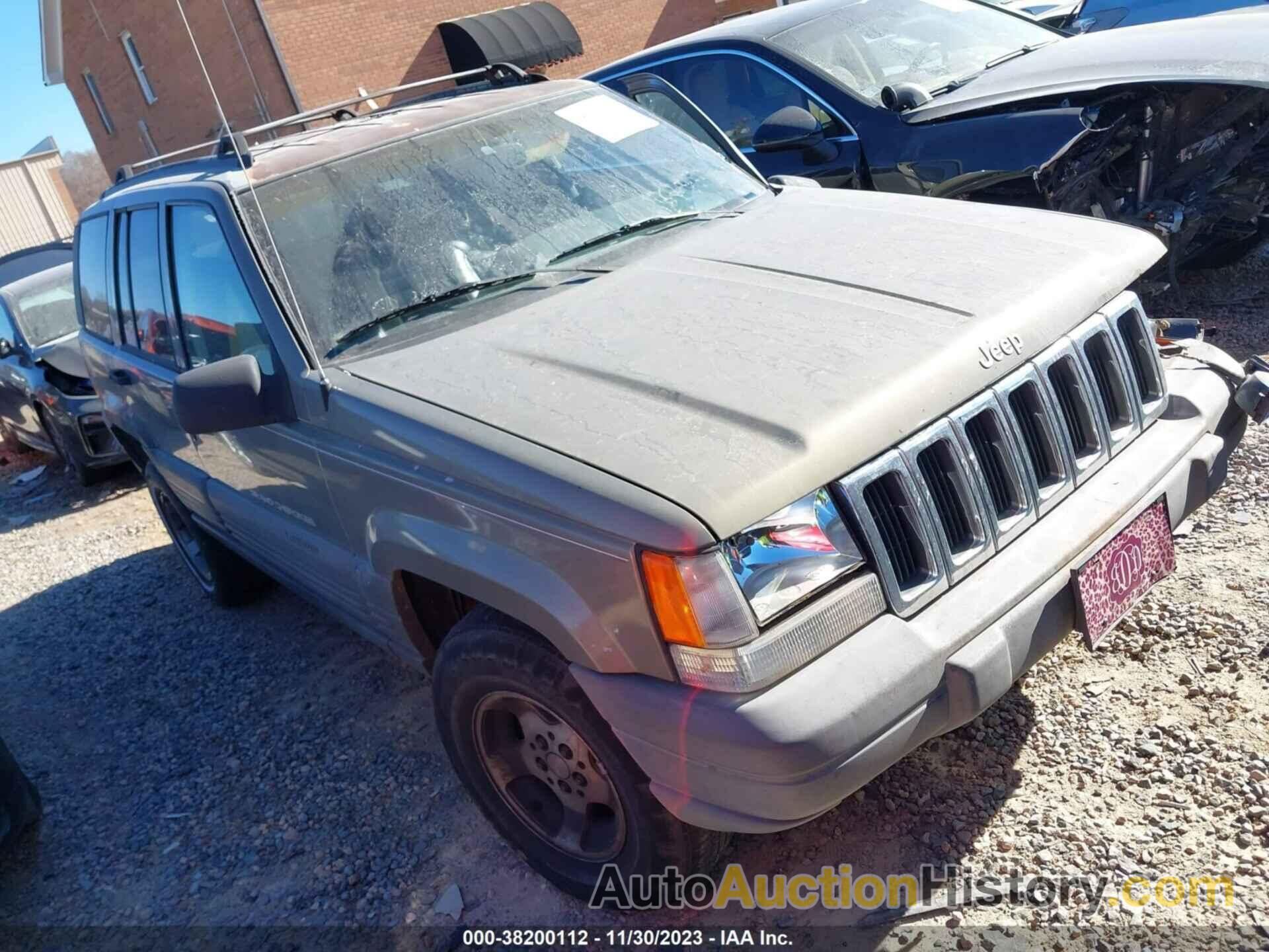 JEEP GRAND CHEROKEE LAREDO, 1J4FX58S7TC359349