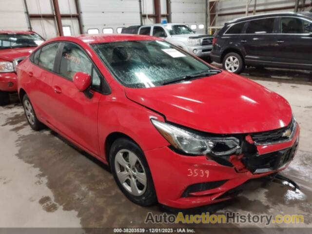 CHEVROLET CRUZE LS AUTO, 1G1BC5SMXH7146284