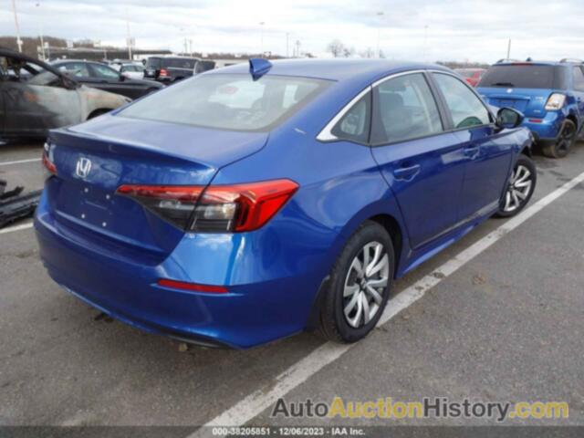 HONDA CIVIC LX, 2HGFE2F2XPH531178