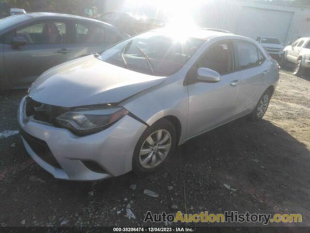 TOYOTA COROLLA LE, 2T1BURHE1EC163433