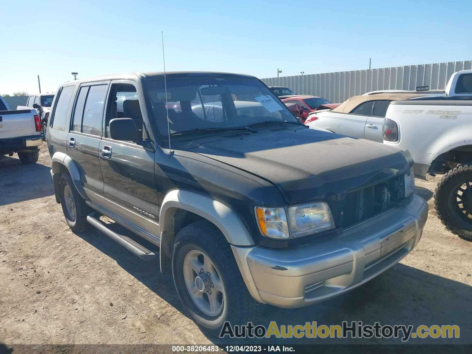 ISUZU TROOPER S, JACDJ58X5X7919070