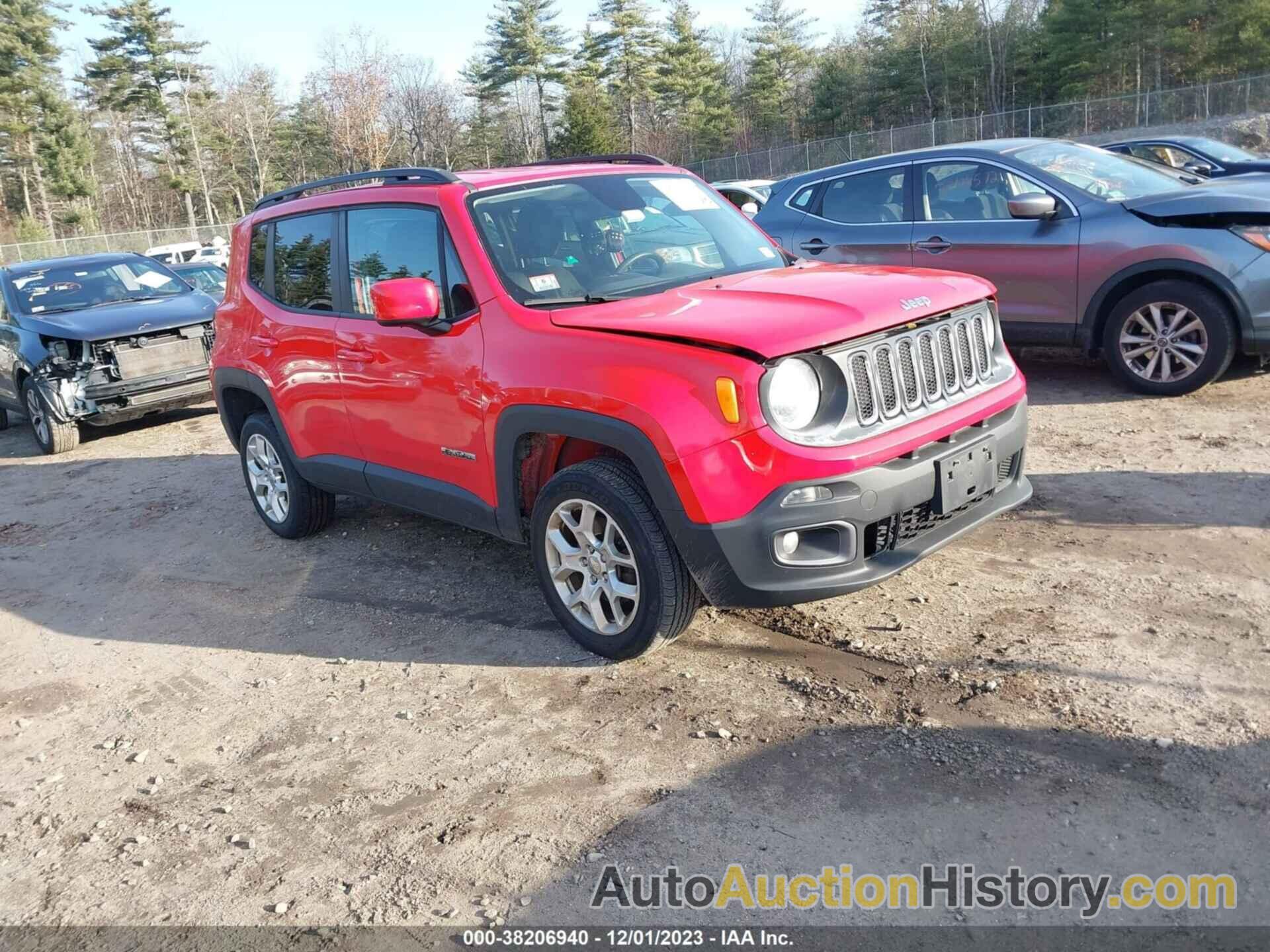 JEEP RENEGADE LATITUDE, ZACCJBBT8GPD91299