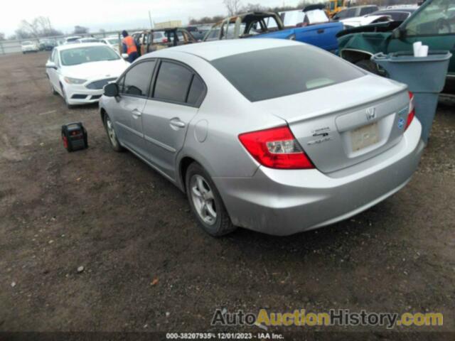 HONDA CIVIC NATURAL GAS, 19XFB5F58CE003700