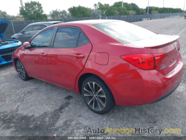 TOYOTA COROLLA SE, 2T1BURHE5JC025727