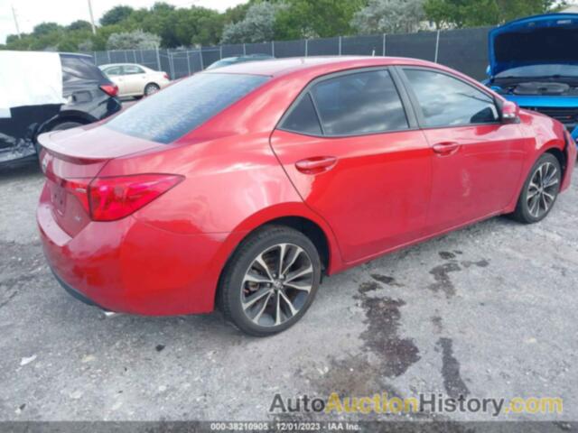 TOYOTA COROLLA SE, 2T1BURHE5JC025727