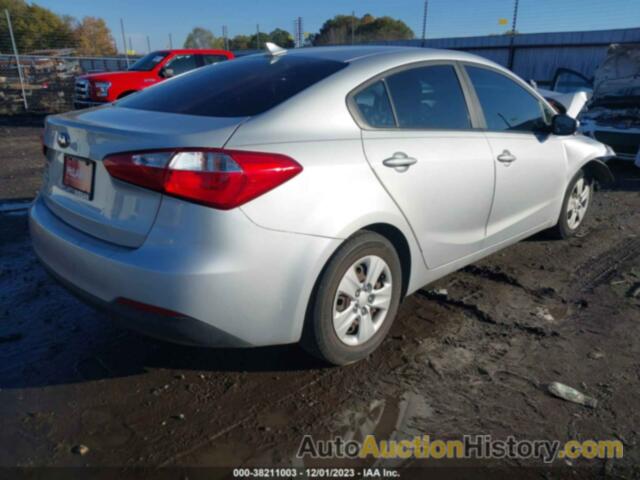 KIA FORTE LX, KNAFK4A63G5601038