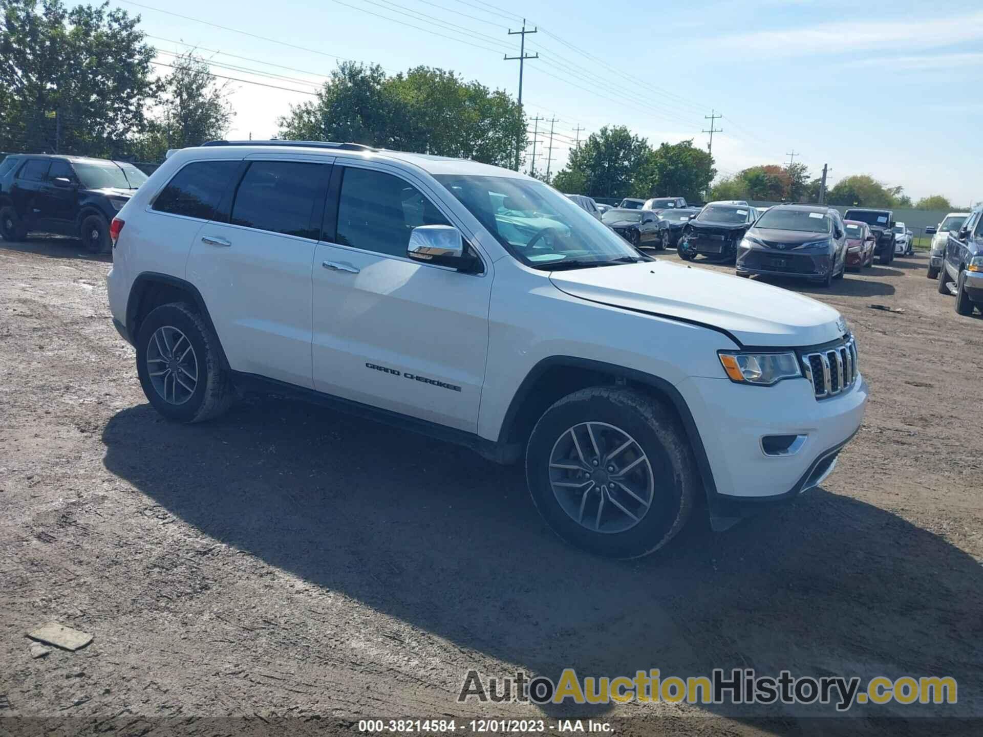JEEP GRAND CHEROKEE LIMITED 4X4, 1C4RJFBG5LC160184