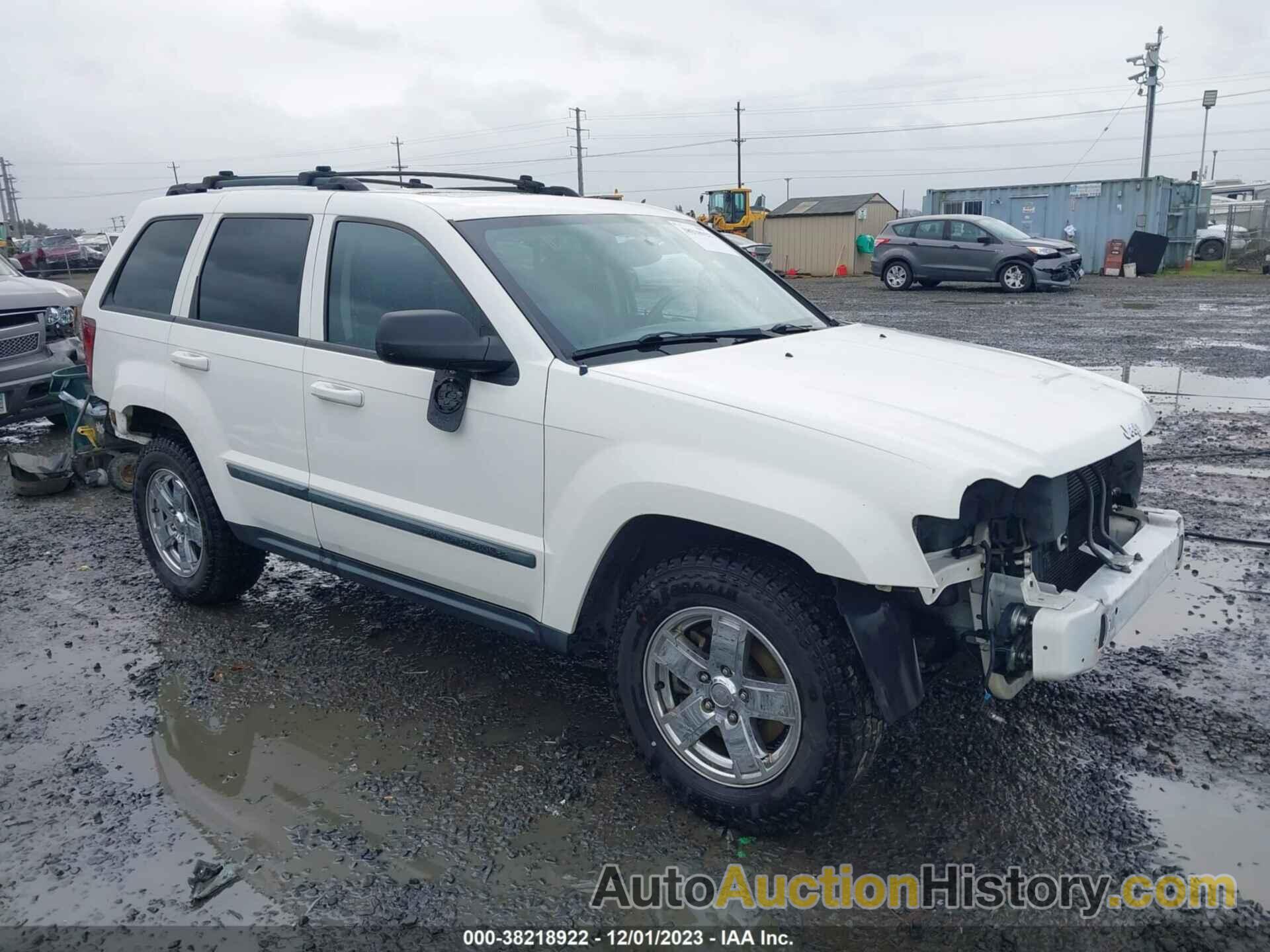 JEEP GRAND CHEROKEE LAREDO, 1J8GR48K47C658343