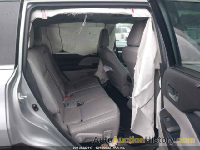 TOYOTA HIGHLANDER XLE, 5TDJZRFH9HS373395