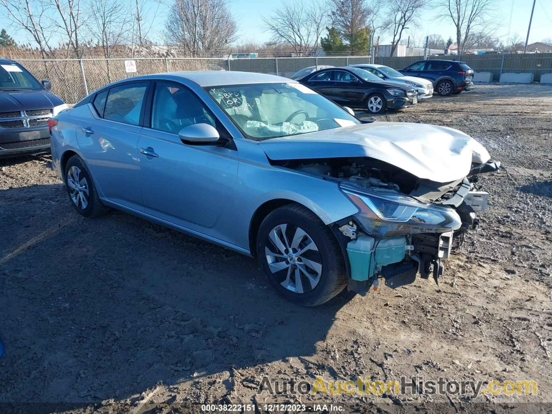NISSAN ALTIMA S FWD, 1N4BL4BV0LC245616