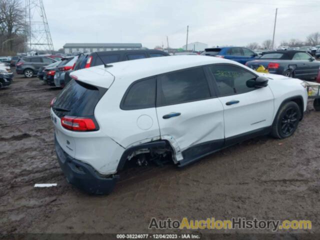 JEEP CHEROKEE SPORT, 1C4PJLAB1GW265594