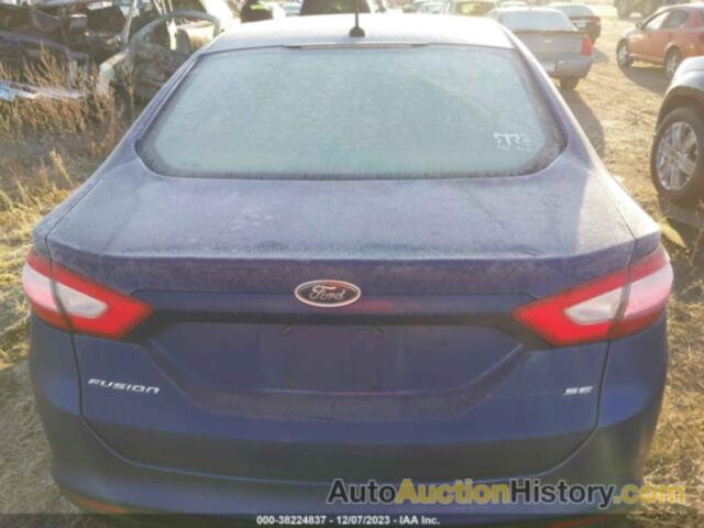 FORD FUSION SE, 1FA6P0H74E5353249