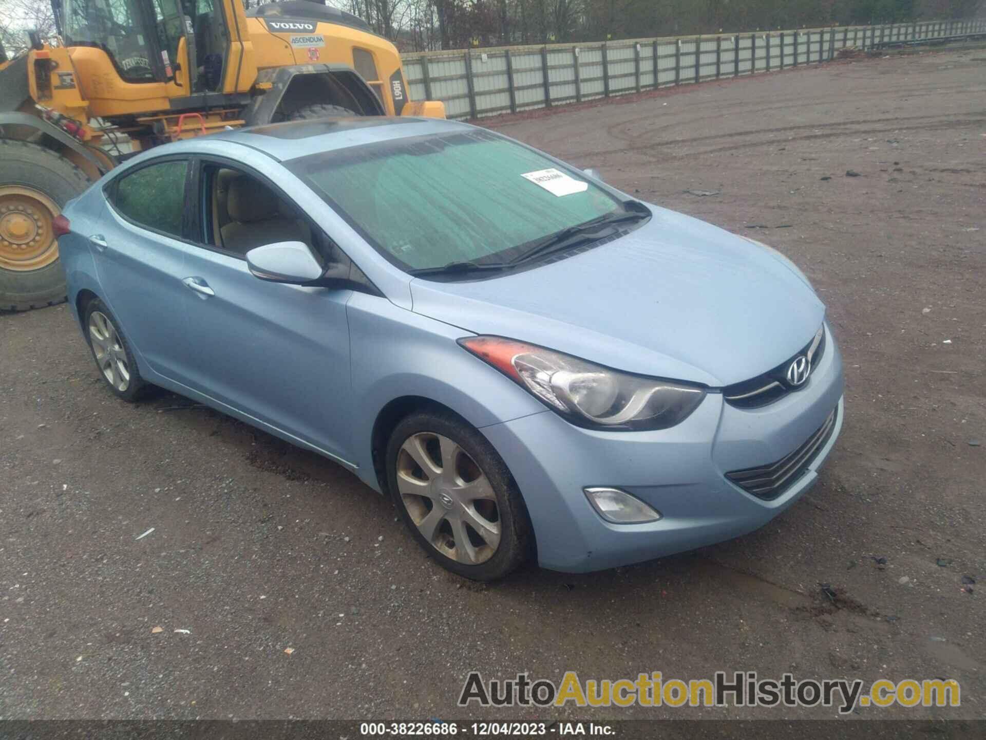 HYUNDAI ELANTRA LIMITED (ULSAN PLANT), KMHDH4AE3CU325164