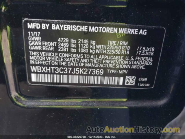 BMW X1 XDRIVE28I, WBXHT3C37J5K27369