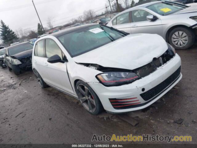 VOLKSWAGEN GOLF GTI SE/SPORT/AUTOBAHN/S, 3VW547AU1HM069385