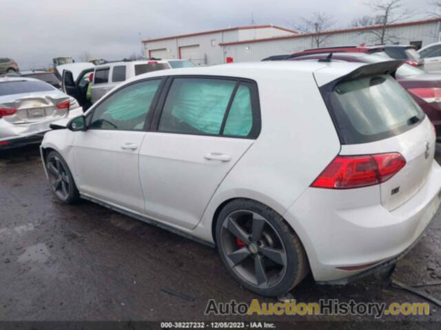 VOLKSWAGEN GOLF GTI SE/SPORT/AUTOBAHN/S, 3VW547AU1HM069385