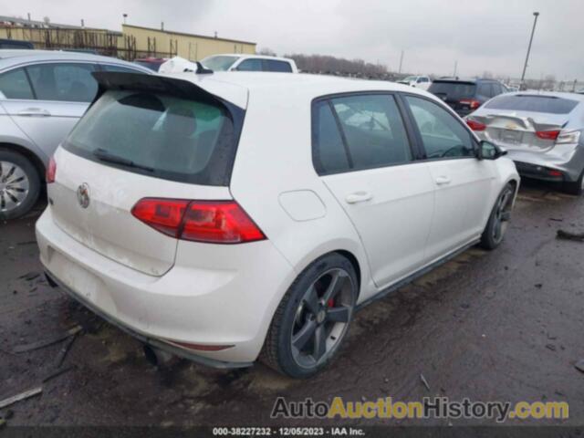 VOLKSWAGEN GOLF GTI SE/SPORT/AUTOBAHN/S, 3VW547AU1HM069385