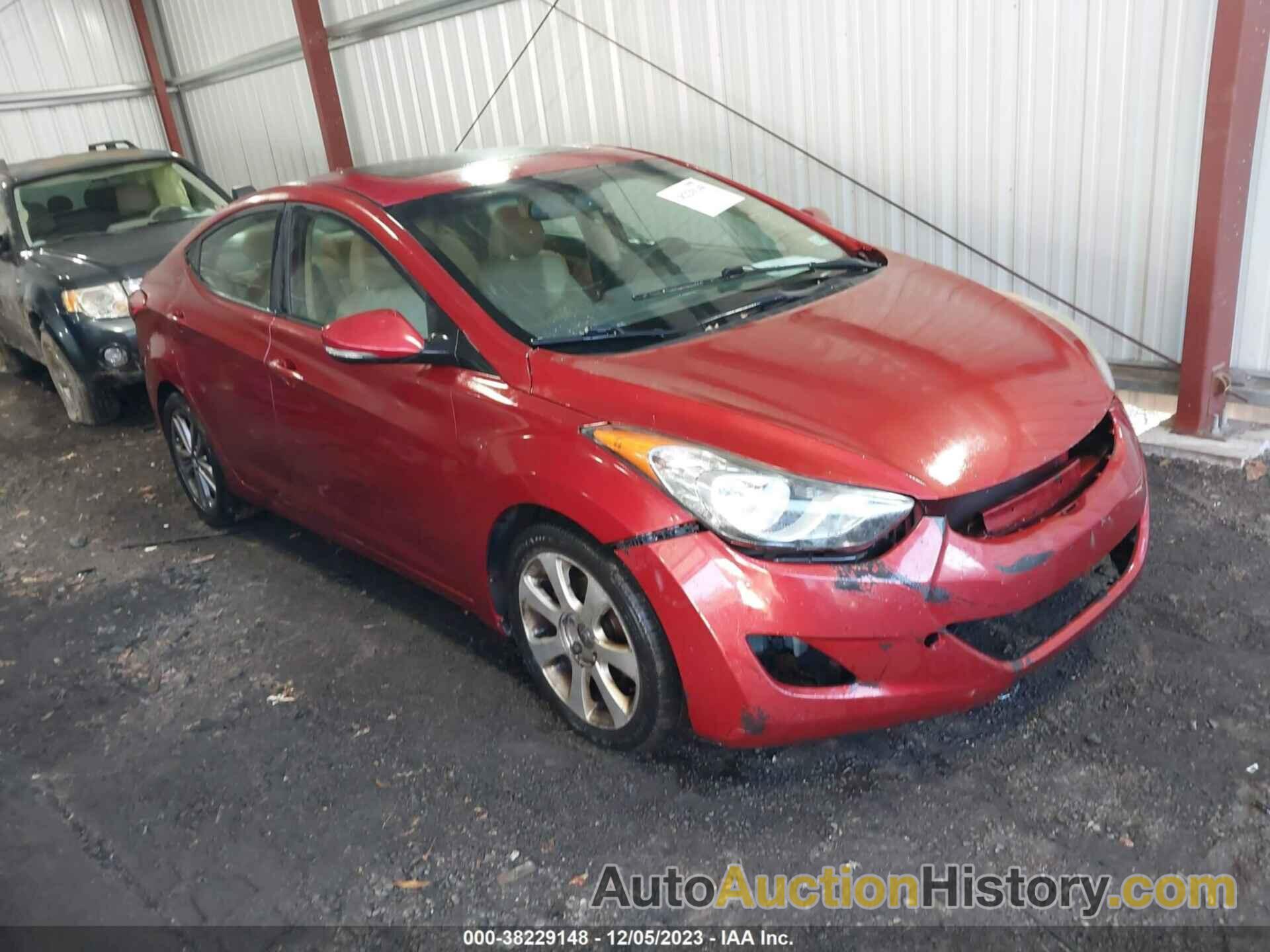 HYUNDAI ELANTRA LIMITED (ULSAN PLANT), KMHDH4AE4CU242049