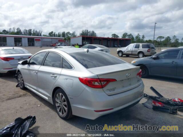 HYUNDAI SONATA 2.4L SPORT, 5NPE34AF6GH266675