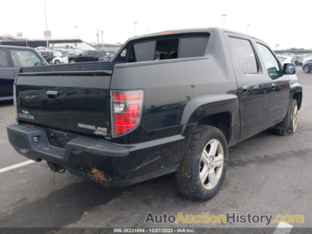 HONDA RIDGELINE RTL, 5FPYK1F5XDB005646