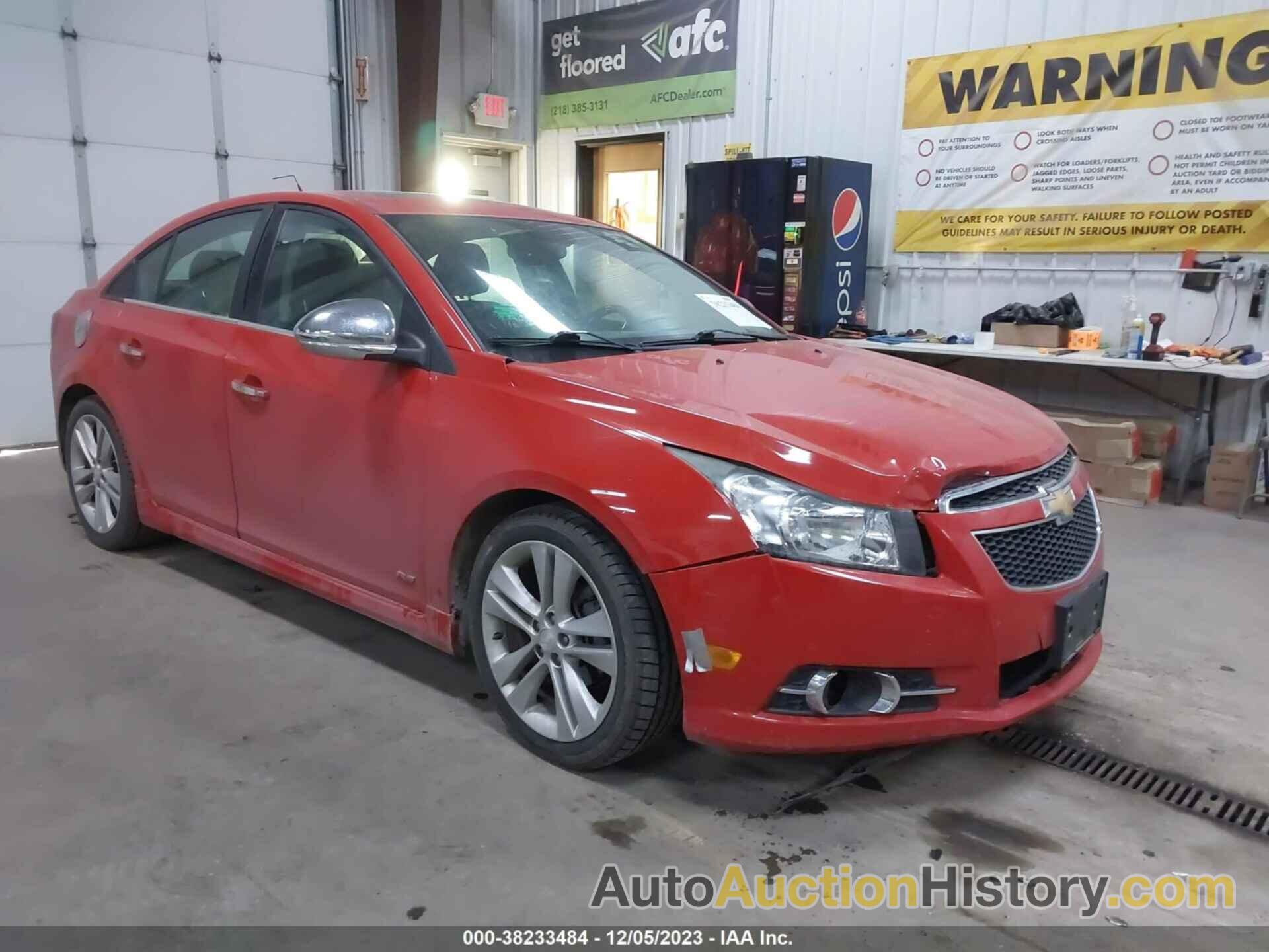 CHEVROLET CRUZE LTZ, 1G1PG5SB4D7102025