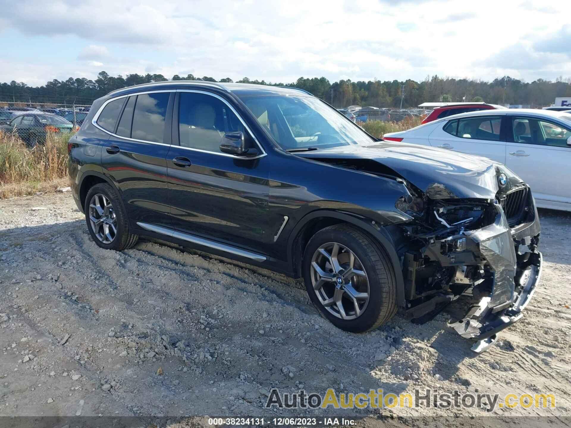 BMW X3 SDRIVE30I, WBX47DP05NN163041