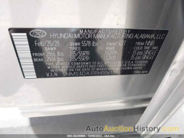 HYUNDAI SANTA FE HYBRID SEL PREMIUM, 5NMS3DA17PH006130