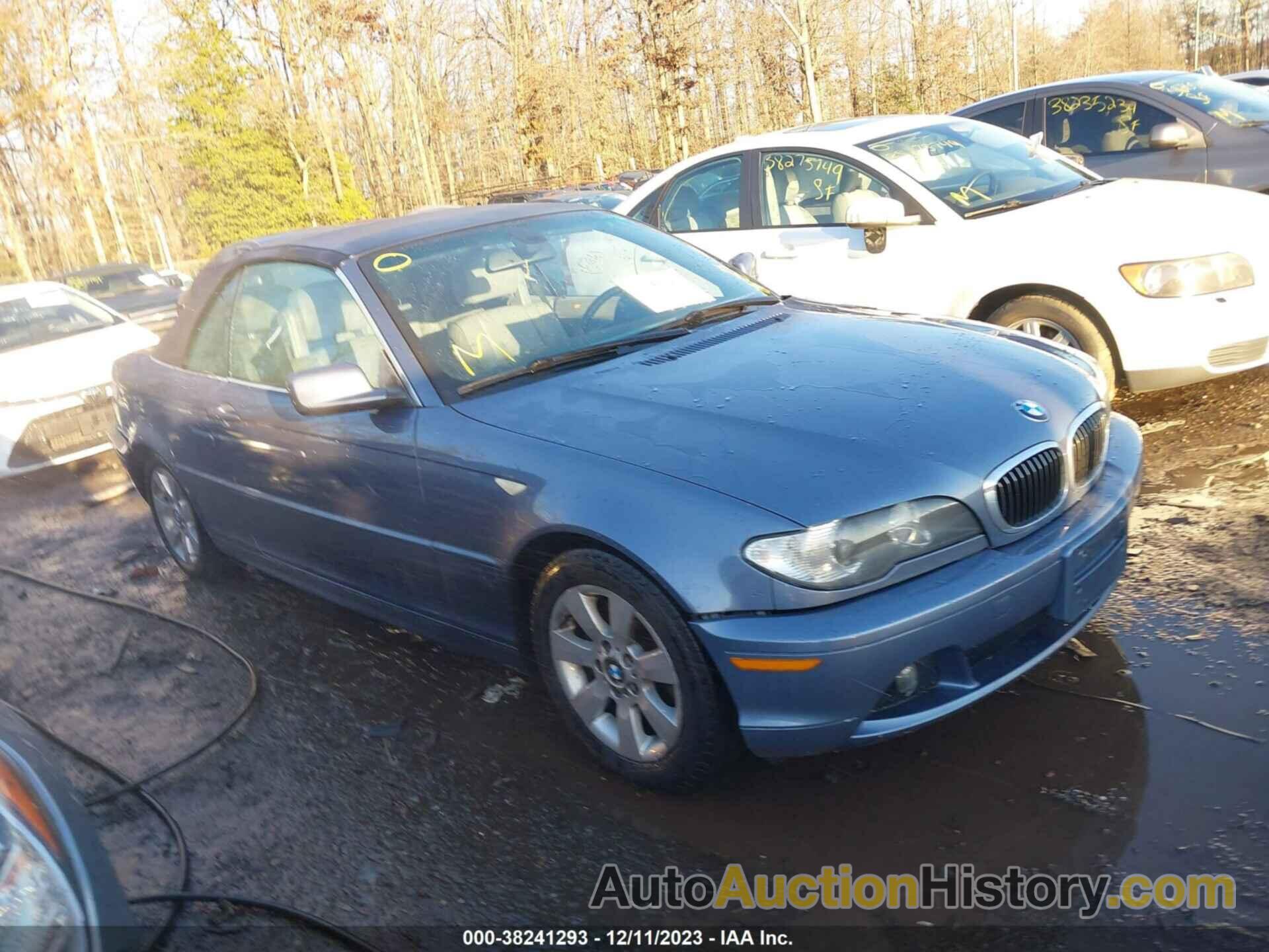 BMW 325CI, WBABW33405PL37013