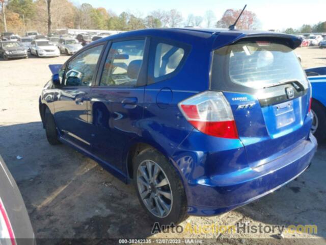 HONDA FIT SPORT, JHMGE8H53DC010541