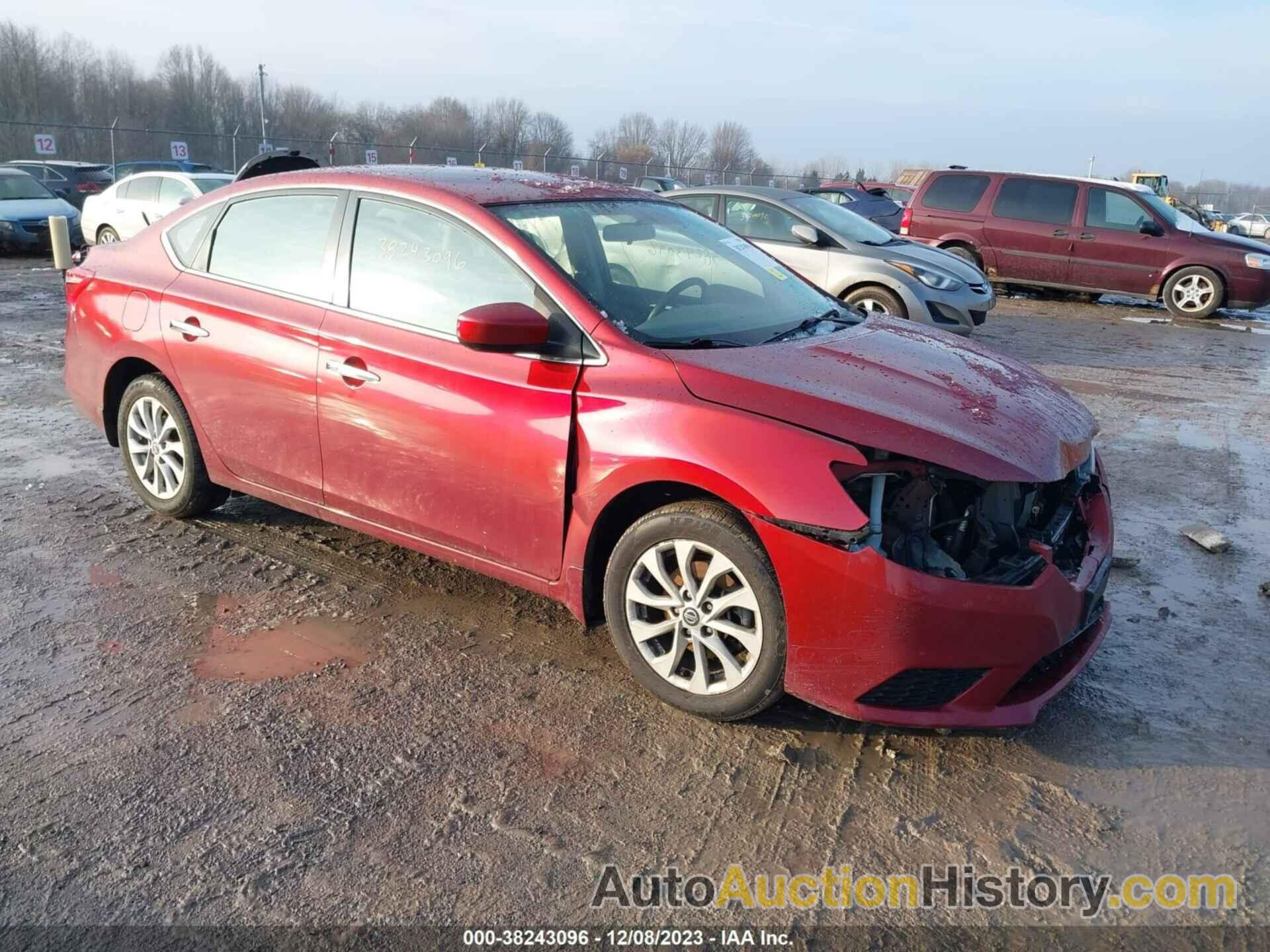 NISSAN SENTRA SV, 3N1AB7AP9JY300973