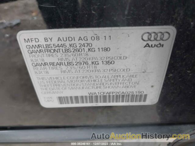 AUDI Q5 2.0T PREMIUM, WA1CFAFP2CA025190