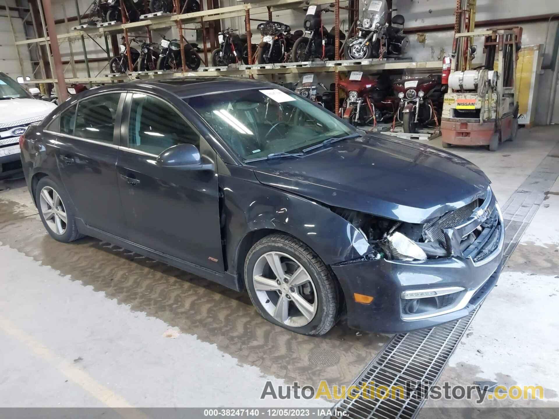 CHEVROLET CRUZE 2LT AUTO, 1G1PE5SB2F7108382