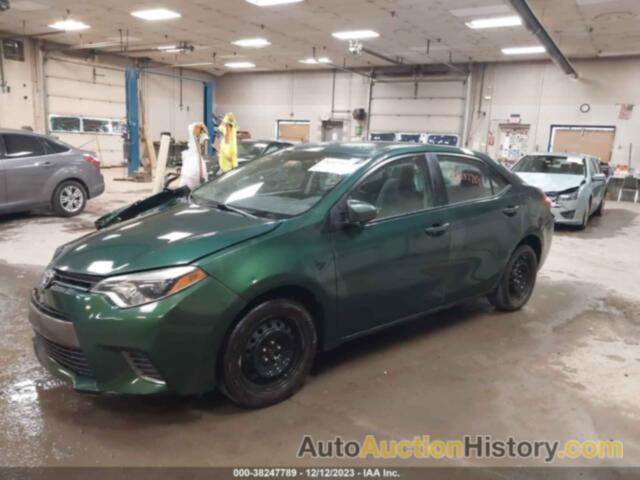 TOYOTA COROLLA LE, 2T1BURHE9GC636479