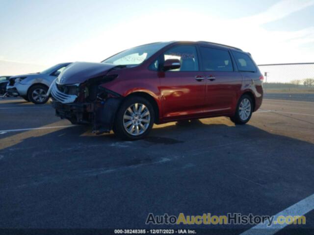 TOYOTA SIENNA LIMITED V6 7 PASSENGER, 5TDYK3DC1DS376969