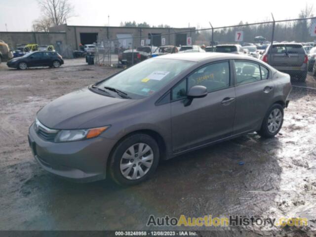 HONDA CIVIC LX, 2HGFB2F59CH584533