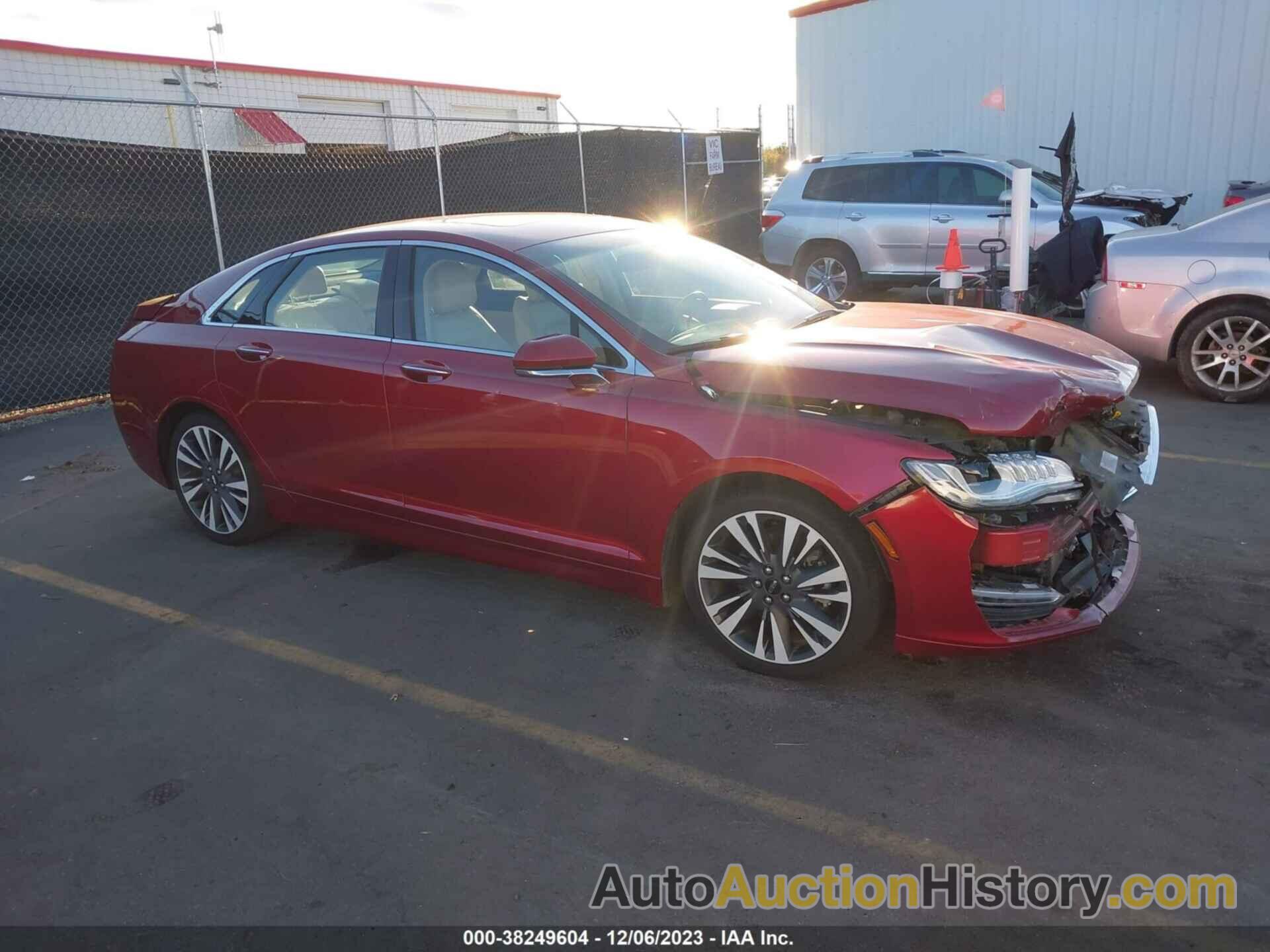 LINCOLN MKZ RESERVE, 3LN6L5E90JR602268