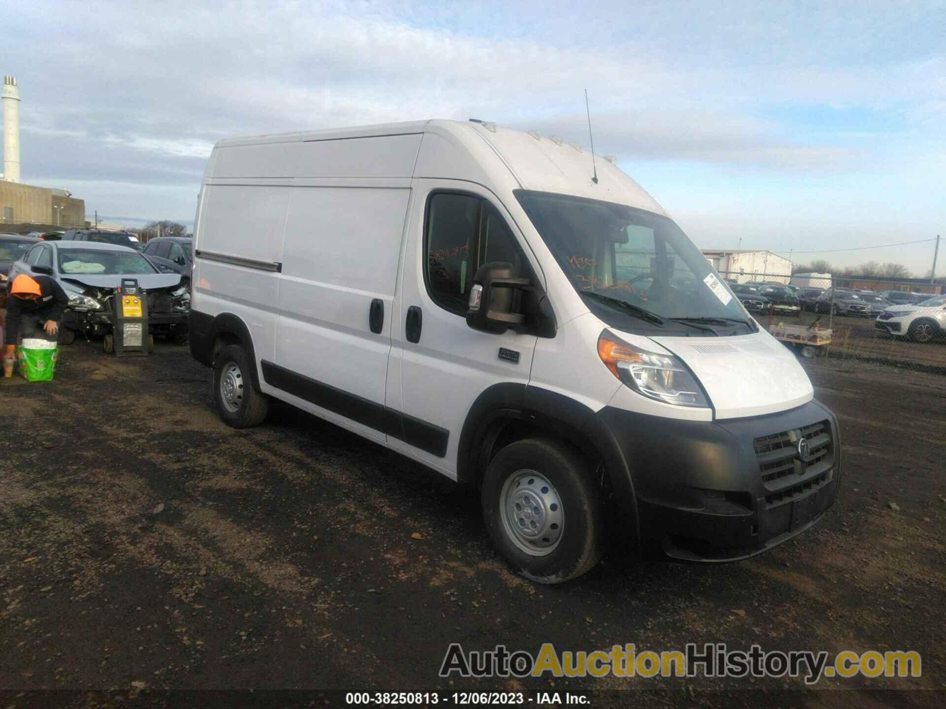 RAM PROMASTER 2500 HIGH ROOF, 3C6TRVCG2FE503156