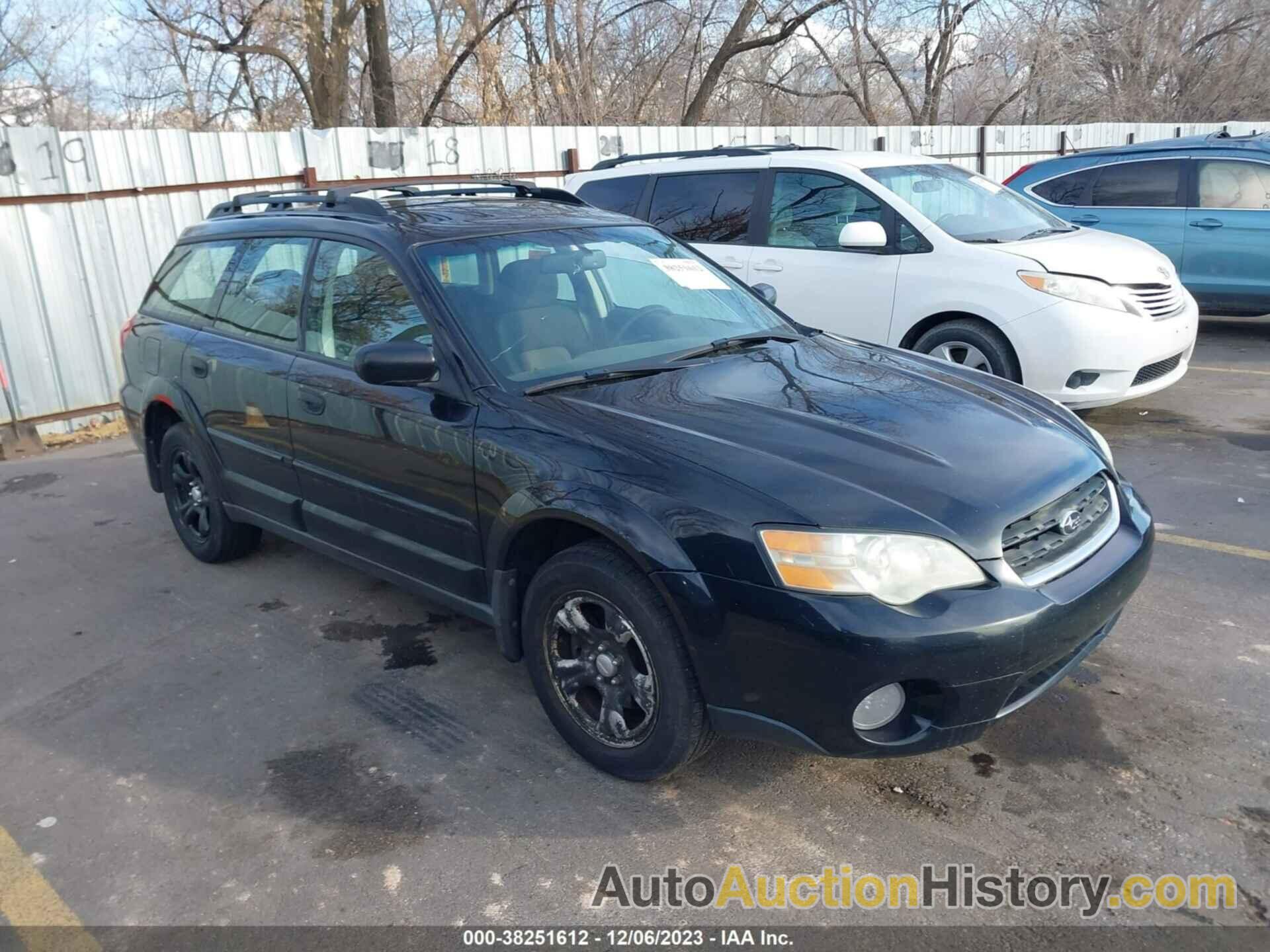 SUBARU LEGACY OUTBACK, 4S4BP61C677333476