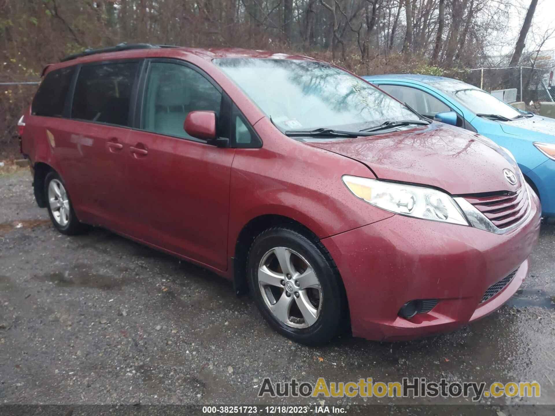 TOYOTA SIENNA LE 8 PASSENGER, 5TDKK3DC7GS699627