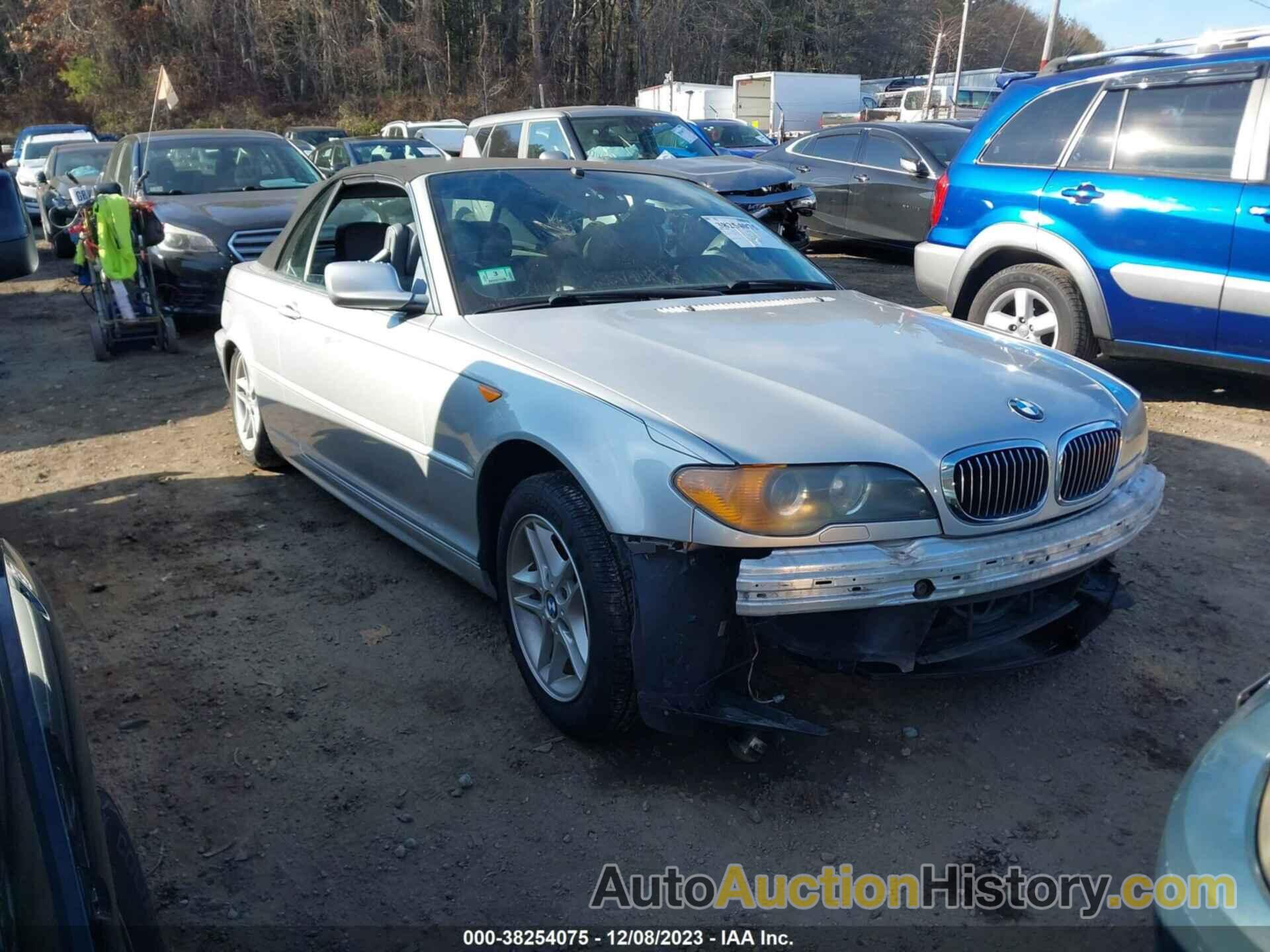 BMW 325CI, WBABW33404PL27287