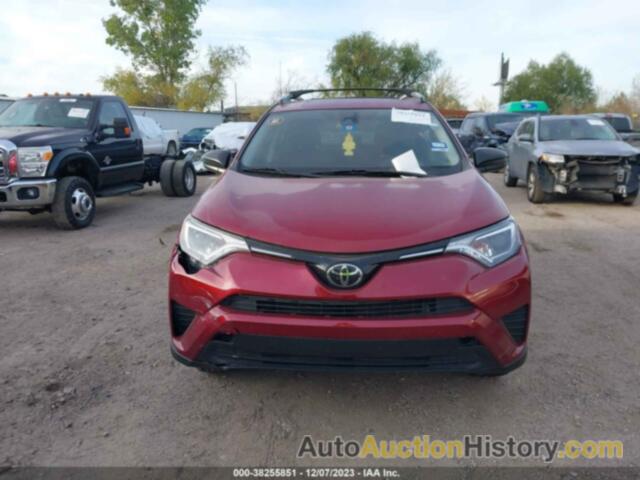 TOYOTA RAV4 LE, 2T3ZFREV4JW516096