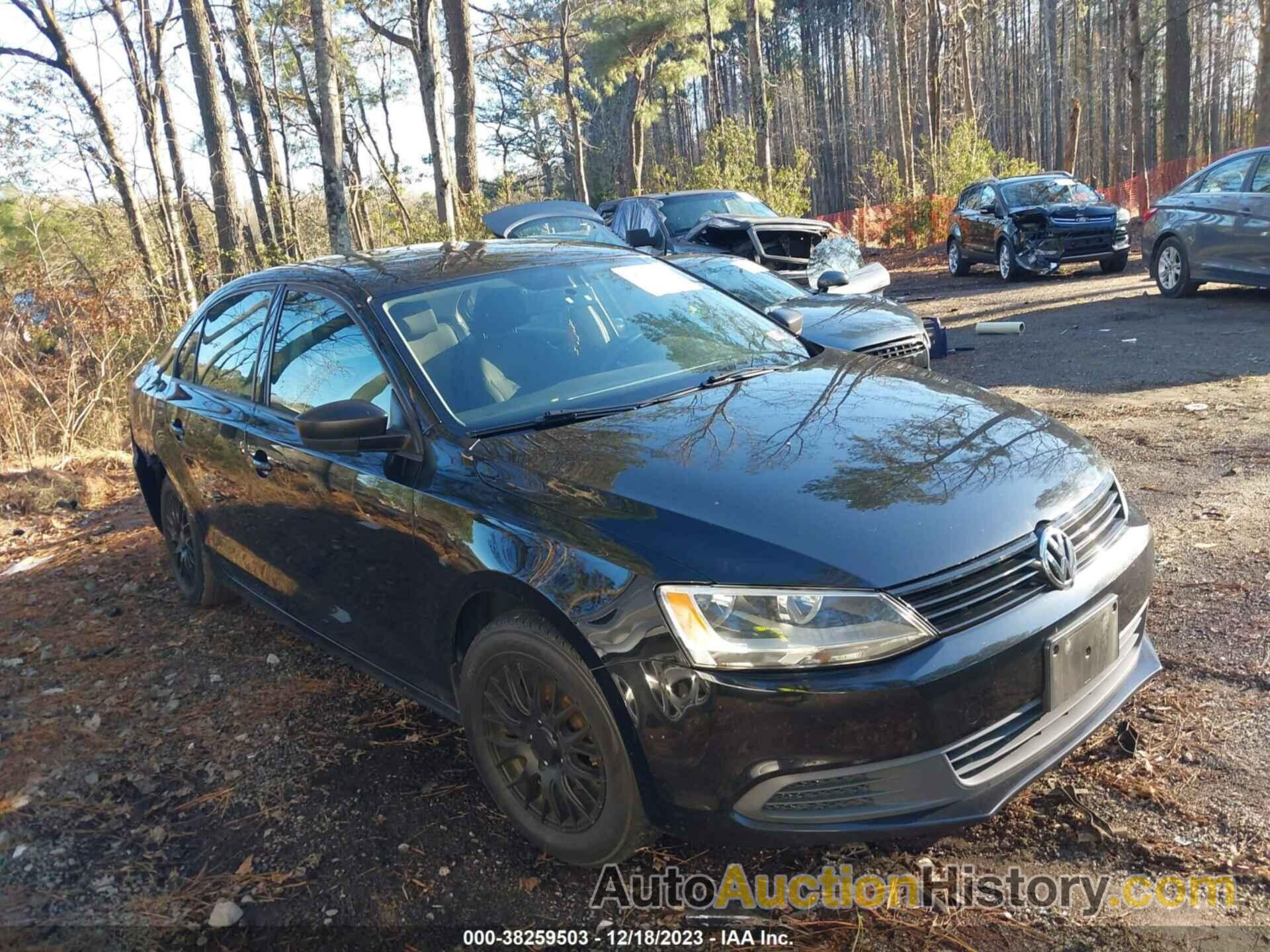 VOLKSWAGEN JETTA 2.0L S, 3VW2K7AJ5DM366930